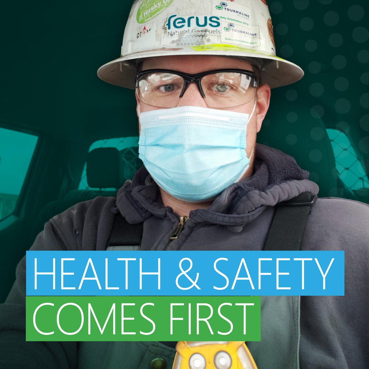 On a recent temporary fuel supply job, one of our field supervisors sent us a photo that nicely shows our commitment to HSE guidelines. We strongly believe that #healthandsafety always come first -- now more than ever.

#LNG #SafetyCulture #Covid19Safety #FuelSupply #Alberta #HSE