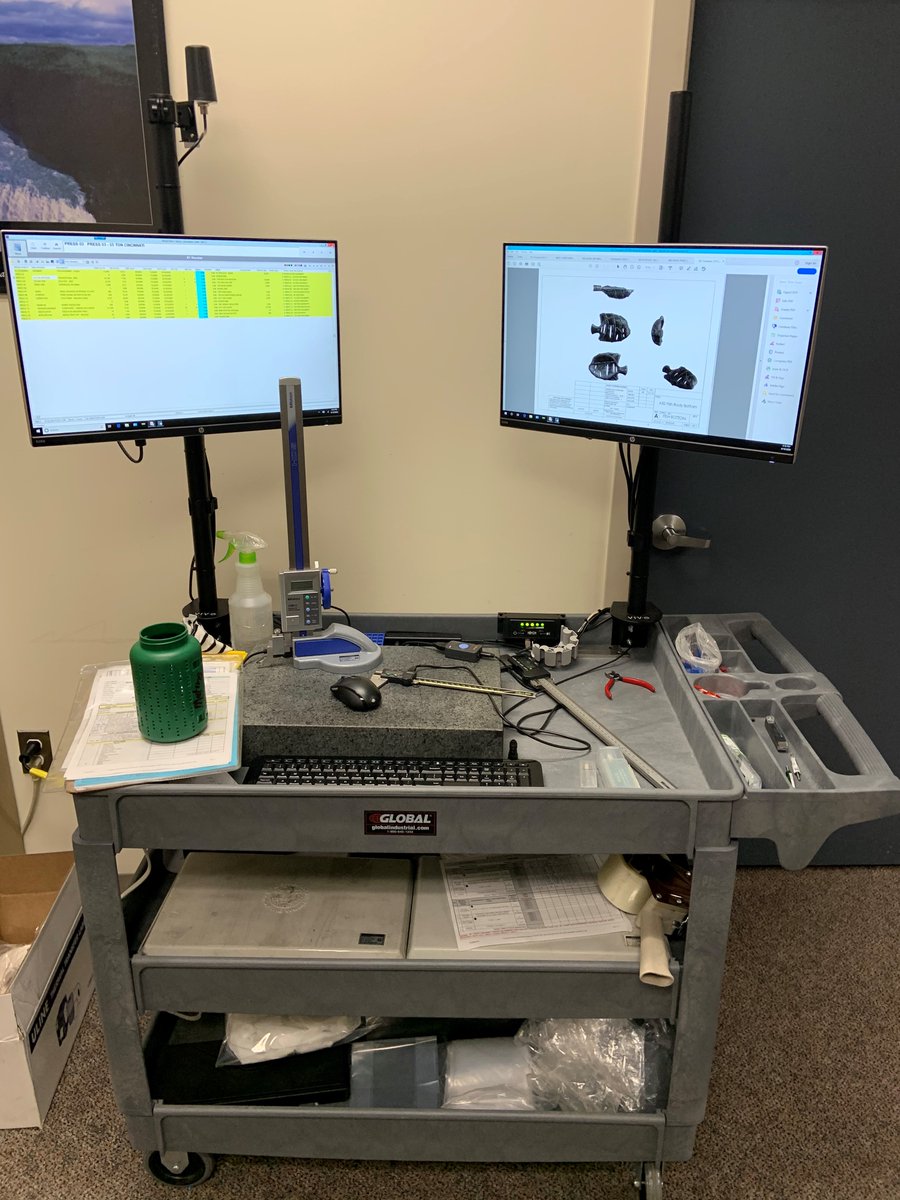 Plastic_MFG's tweet photo. PMM cares about the quality, speed, and cost of your product.
With our portable quality cart, we will be able to speed up the process of producing the product, while saving your money.
#plasticinjectionmolding #qualitycontrol #qualityiskey #qualitycart #portablequalitycart https://t.co/wIWgSlPWFw