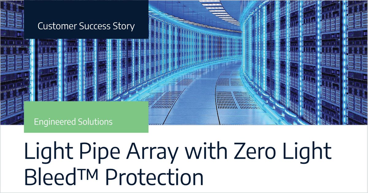 BivarInc's tweet photo. A customer with data center that had multiple racks and cabinet with servers required a light pipe array that prevents any potential light bleed and light cross-talk among the light pipes in the array.

Learn how Bivar met their needs: https://t.co/KkNGxQQ4EX https://t.co/IUwFCIXbC0