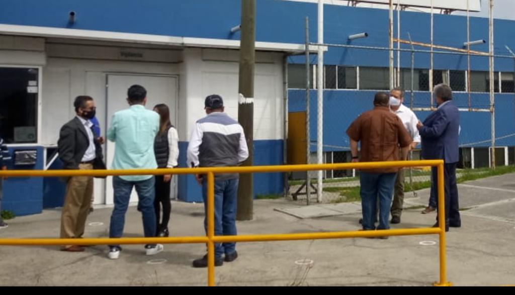 #Sismo ⚠️💥 Tras el sismo de 7.5 de magnitud; el líder de <a href="/CTMPuebla/">CTM_FTPuebla</a> <a href="/leobardosoto/">Leobardo Soto</a> realiza visitas a empresas poblanas con el propósito de identificar que los trabajadores se apegaron a los lineamientos de #PC. Hasta el momento, no se reportan lesionados ni daños materiales