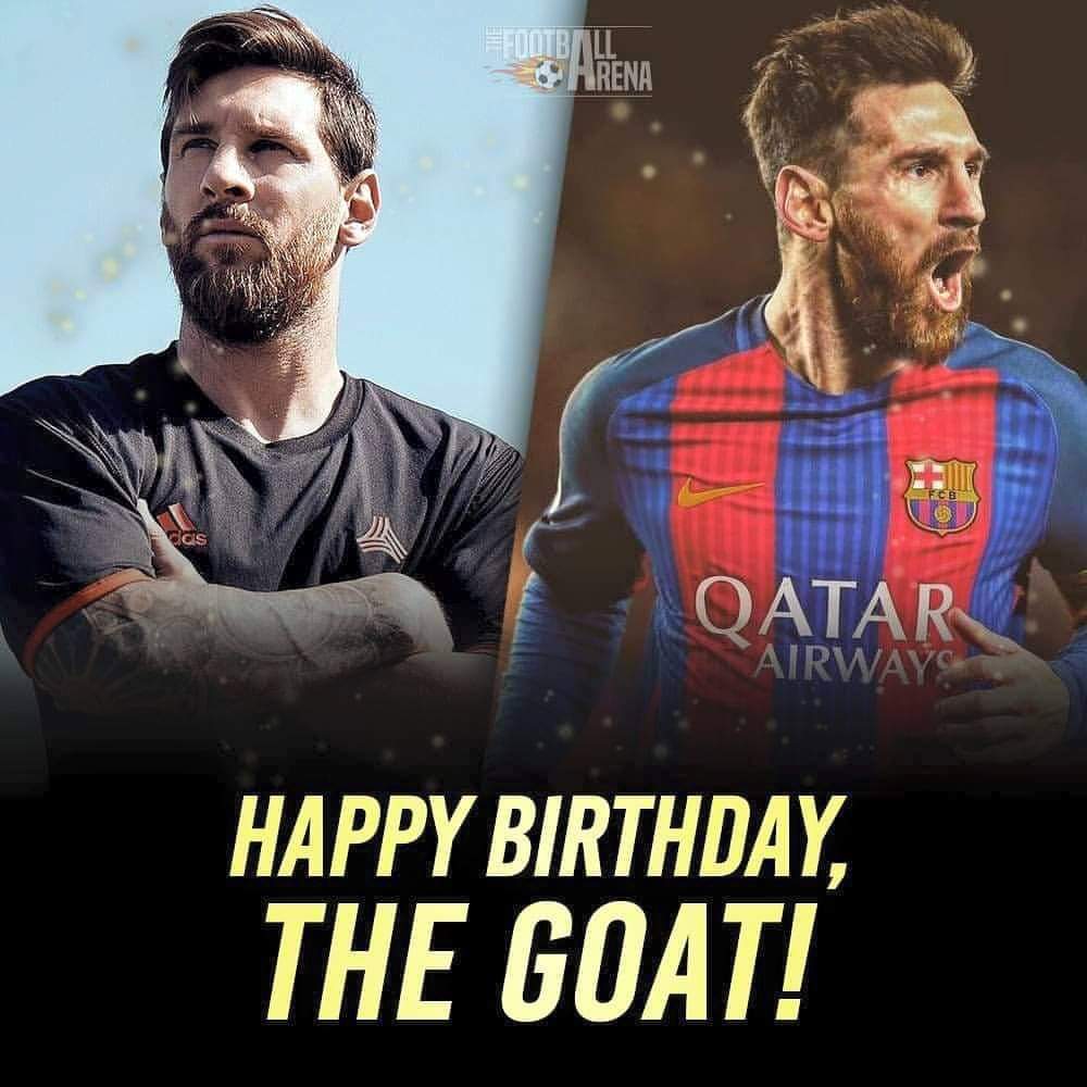 Lionel Messi turns 33 today Happy Birthday,   