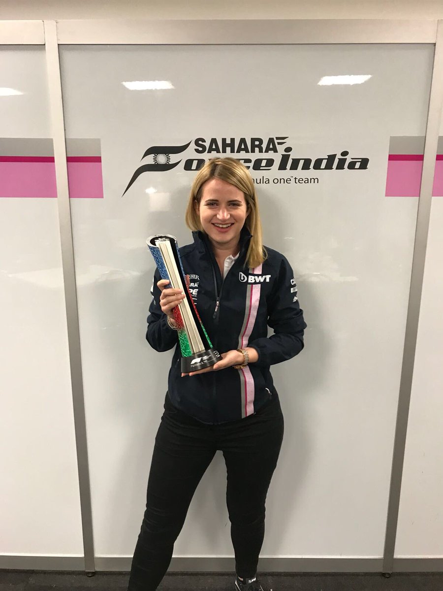 Happy #IWED20 to all the female engineers out there. Time to get back on the road. #F1