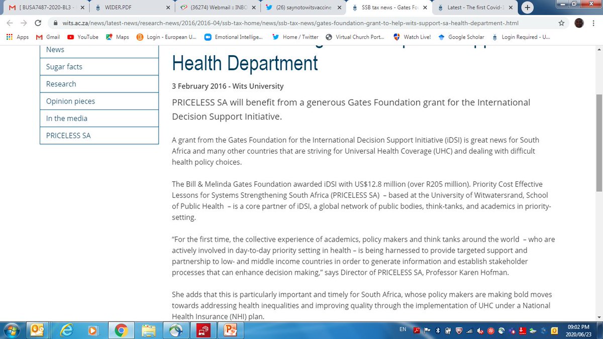 DerickMohlala's tweet photo. #SayNoToWitsVaccine
This is bad https://t.co/AToJyUjmh2