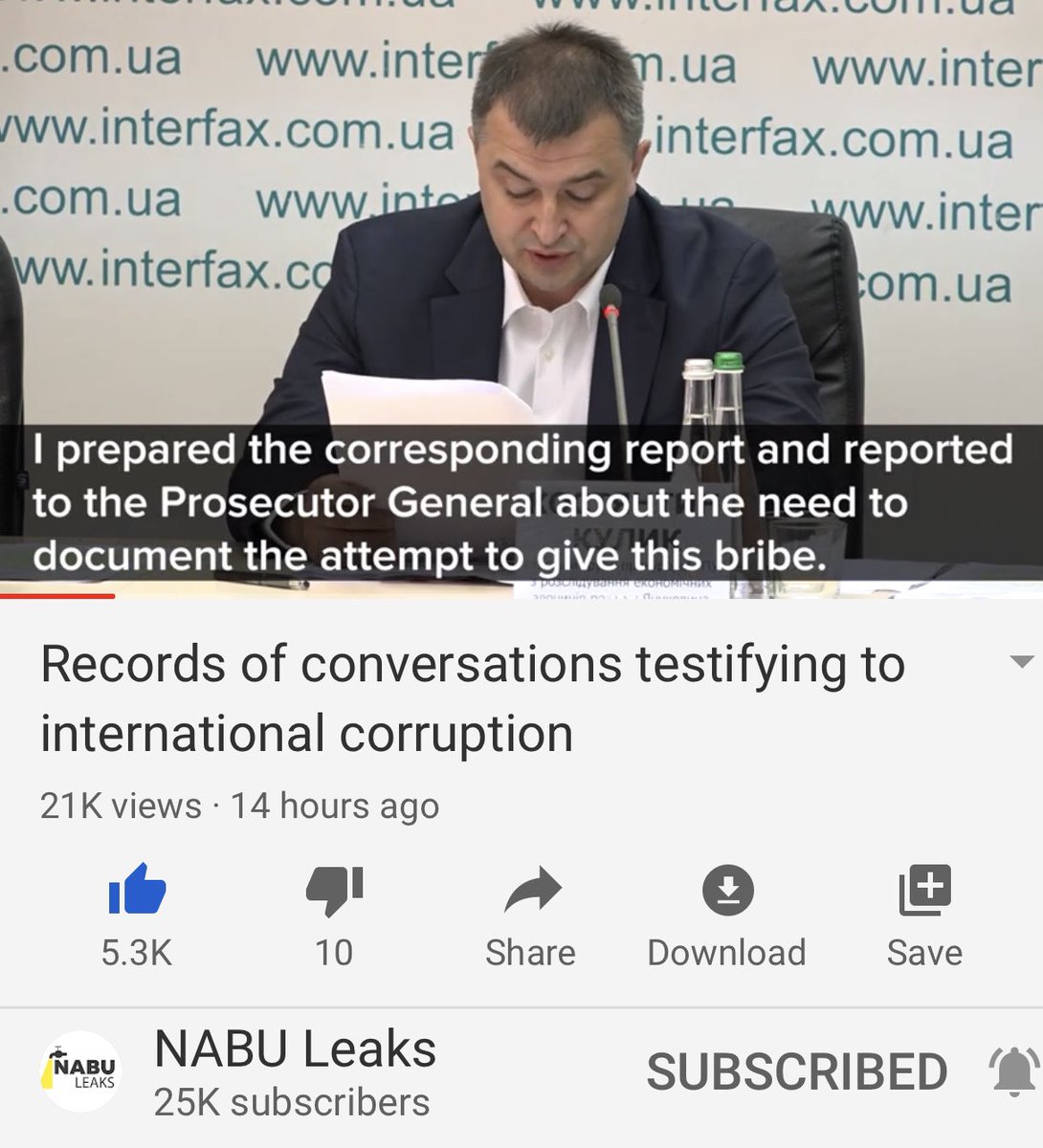 Went back becuz phone died as I was listening again to this part. Bear with me. I would love to screenshot the entire 1:18 presser but let’s be realistic so I’m extracting what I think is important while seeing patients & playing w/a 9 yr old ANYWAY: Zlochevsky sent 50 mil bribe