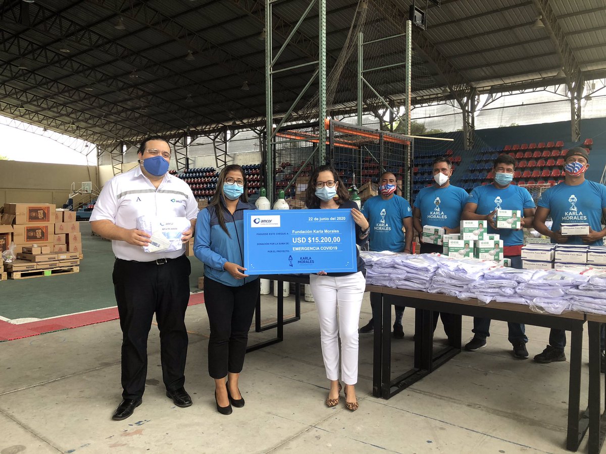 KAHRE_ORG's tweet photo. Gracias a #Amcor vamos a poder seguir con nuestra gestión en insumos para hospitales y kits de alimentos para personas vulnerables por la crisis desencadenada por el Covi19 #KahreOrg #ElPoderDeAyudar #CarePackaged https://t.co/TnjonkMUW4