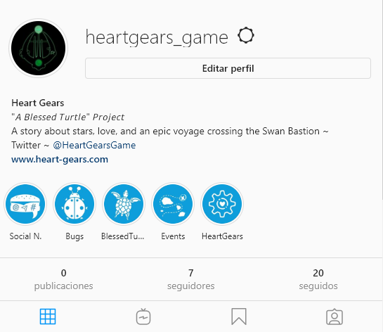 ABlessedTurtle's tweet photo. ¡Nuestra cuenta de Instagram ya esta activa! Seguidnos para ver más contenido de @HeartGearsGame y de nuestro recorrido como estudio.

¡Nuestra diseñadora, @Poppy__Pops, se encargará de crear un precioso rincón para el proyecto!

https://t.co/aZ4PhThOHs https://t.co/XYl0x24pwe