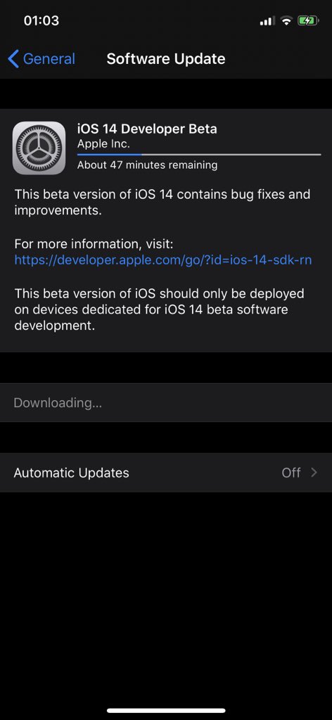 insomnisnaccc's tweet image. Downloading...

#iOS14 #iOS14DevBeta1
