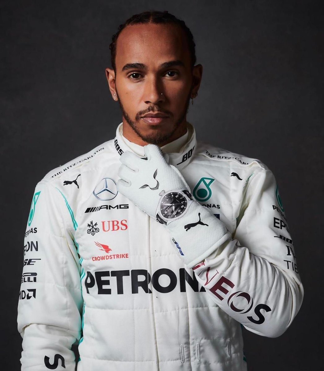black formula one driver