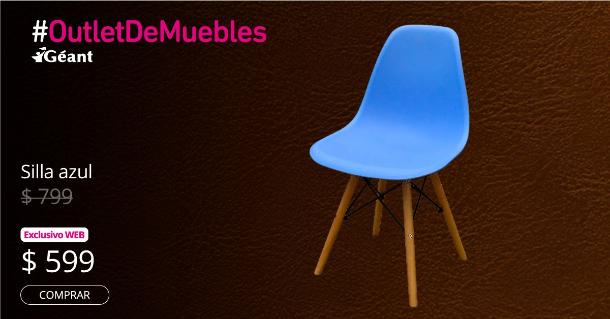 Outlet de Muebles
Exclusivo para compras online
bit.ly/2CufAkh