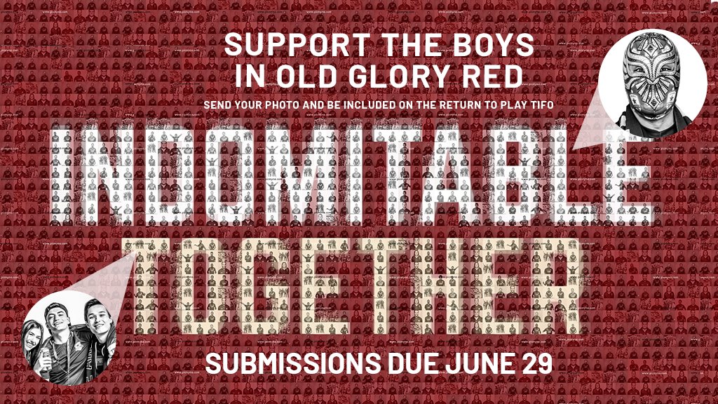 SacRepublicFC's tweet photo. #IndomitableTogether ❤️ 

Submit a photo to be included in the club's tifo, which will be raised in-stadium for upcoming matches. Photos can be submitted through June 29 in the link below. 

➡️ https://t.co/2Z5fDIyI2C https://t.co/Q0Z5Z0WK73