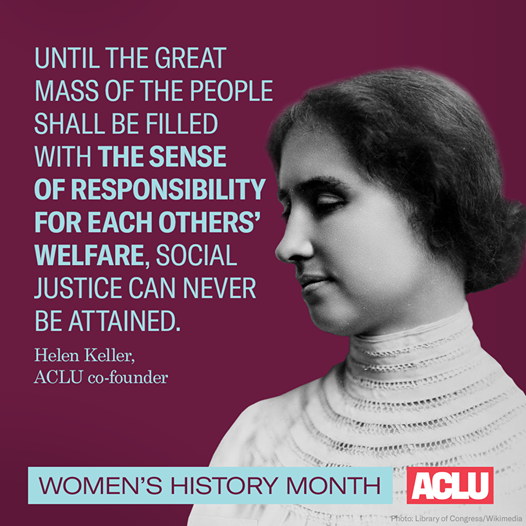 Sadly, in this era, female founders were even less common in business but their entrepreneurial spirit was indomitable, and it found other routes to influence. E.g., in 1920, Helen Keller co-founded the ACLU to protect the rights of protestors. https://www.aclumontana.org/en/news/what-you-dont-know-about-helen-keller/6