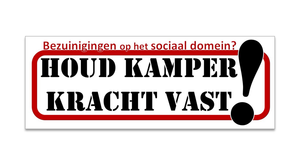 We willen, vanuit onze Kamper Kracht, samen nadenken hoe we slim kunnen bezuinigen: met inwoners, de 
<a href="/gemKampen/">Gemeente Kampen</a> en met ons. Zodat we samen de gevolgen kunnen beperken en we de gevolgen kunnen voorzien van de beste vangnetten. Houd Kamper Kracht vast!
#hkkv #houdkamperkrachtvast