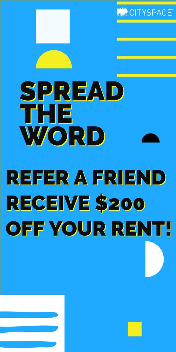 CITYSPACE1's tweet photo. Share this with a friend!
#nowleasing #TheJeffrey #Cityspace #referral #downtownCbus #livingdowntown #realestate https://t.co/93o0awB0LT