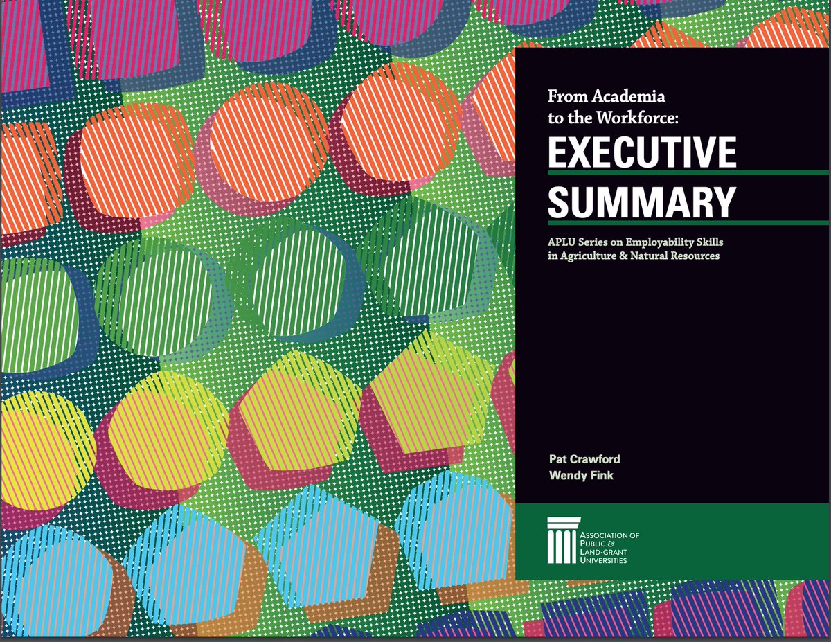 This is a really interesting report with lots of great data, not only on skills gaps, but on how different groups perceive these gaps. 

aplu.org/library/from-a…