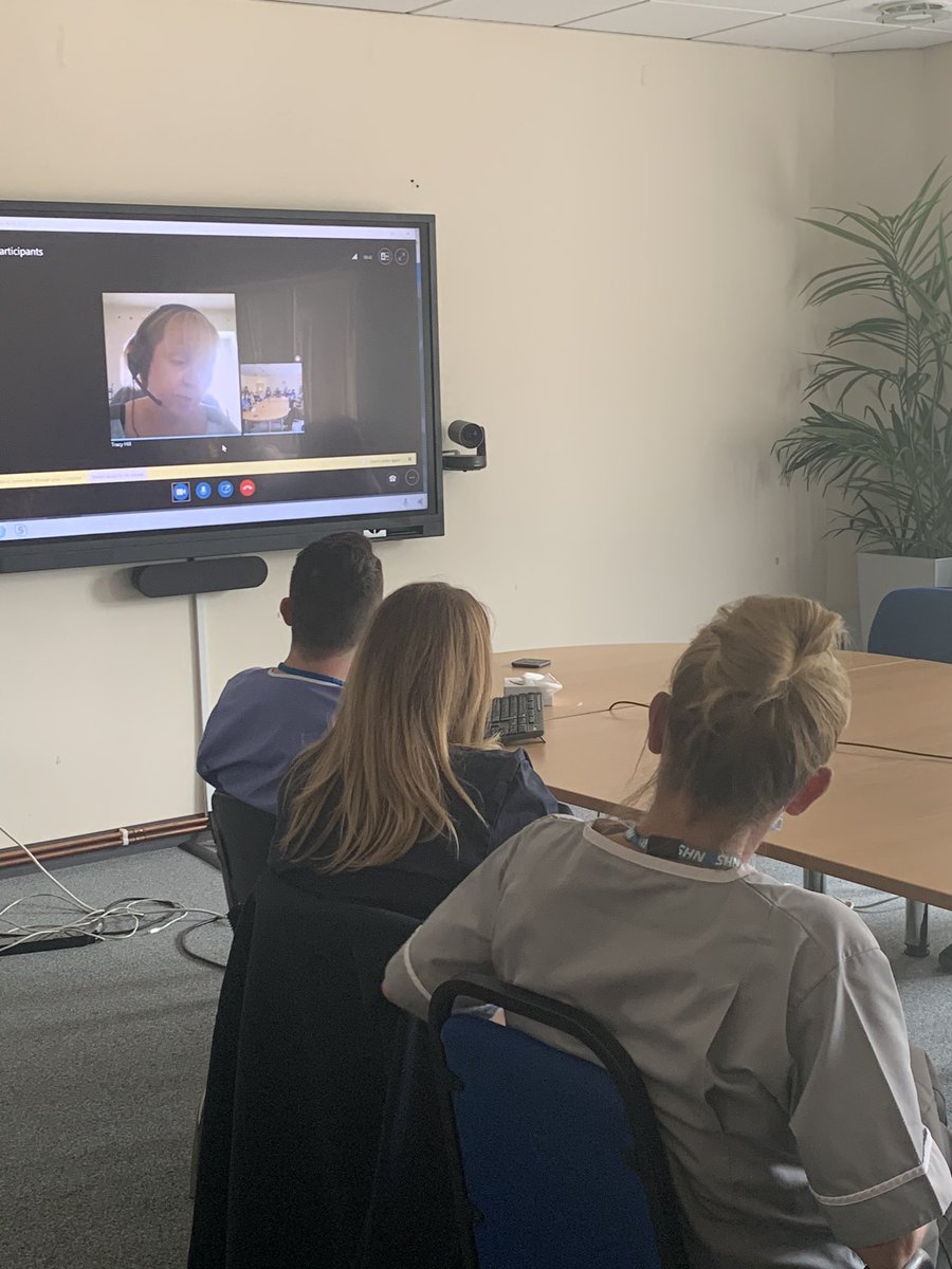 Rydal Ward Star Team of the Month ⭐️⭐️⭐️ This is exactly what they deserve &amp; more! Working tirelessly to ensure patients are at the heart of everything they do! Thank you <a href="/tljhill/">Tracy Hill</a> for presenting! We’re proud as punch 🙌🏻 Team Knowsley on a roll 😊 #nwbh @NWBoroughsNHS #heroesday