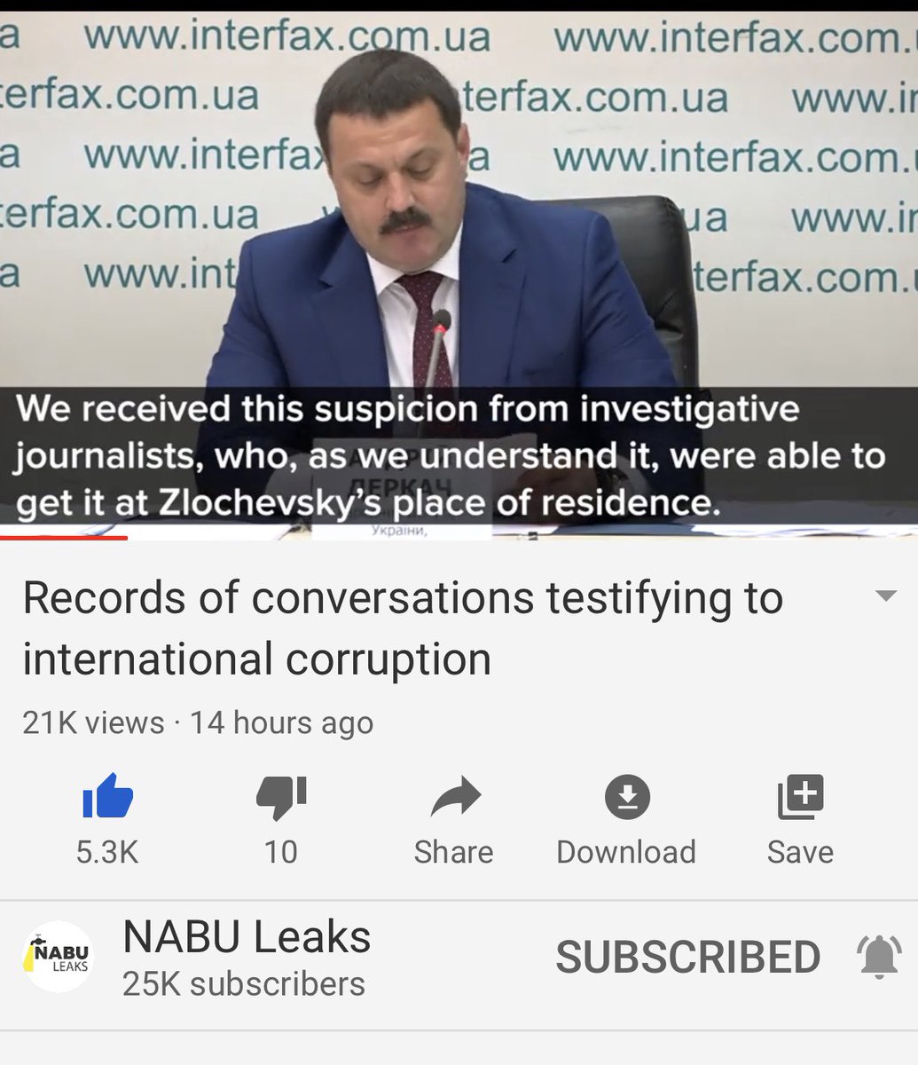 Mysteriously as we know, the case was closed even tho they had Burisma caught with bribes of $6 mil and last Oct the officials said not so fast, we are reopening the investigation