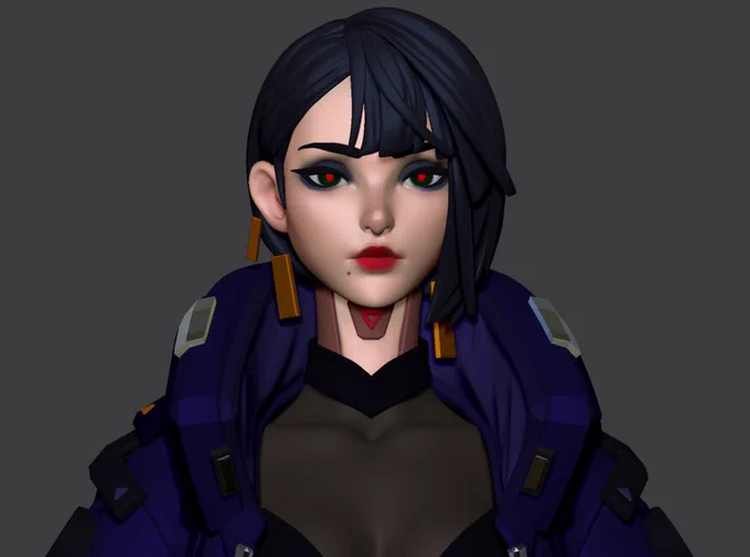 Hiya #VisibleWomen !

I'm Annie, a 3D character artist specializing in stylized characters. Currently leveling up my handpainted skills and love translating 2D concepts to 3D art!
?: https://t.co/vnLnQImvMw 