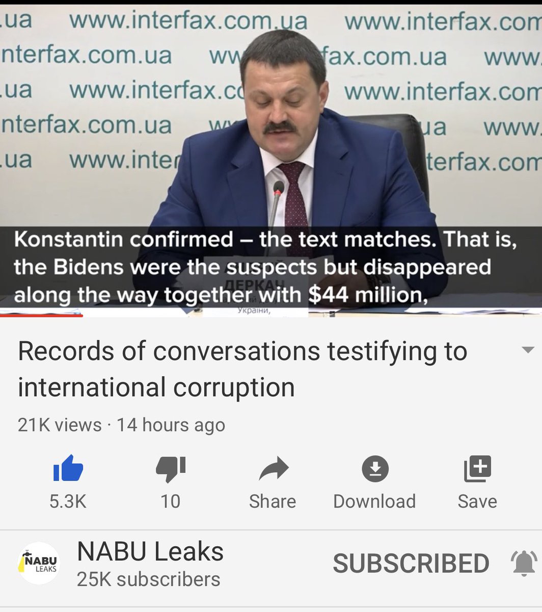 Now it gets really interesting; they confirmed with Kulyk that the Biden’s were the suspects but by then $44 MILLION DISAPPEARED, laundered by Biden!