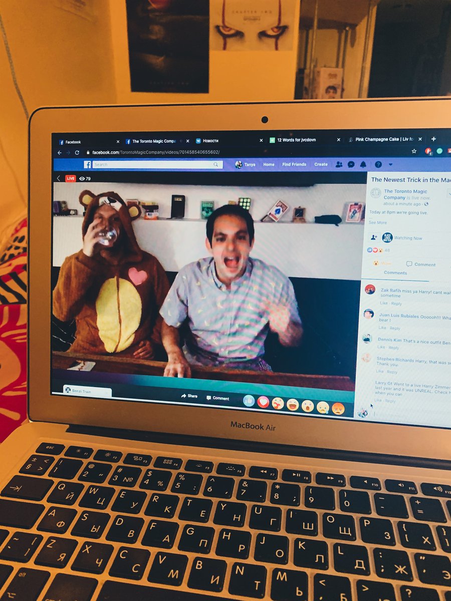 TorontoMagicCO's tweet photo. Tonight at 8:00pm EST is The Newest Trick in the Macbook LIVE!

We’re going to be sharing LIVE magic, surprises, prizes and much more.

It’s totally free, sign up to get notified 

https://t.co/eYC2otxwSa

#torontoonlinemagicshow  #torontomagiccompany #torontoentertainment https://t.co/YBtiKv4XCR