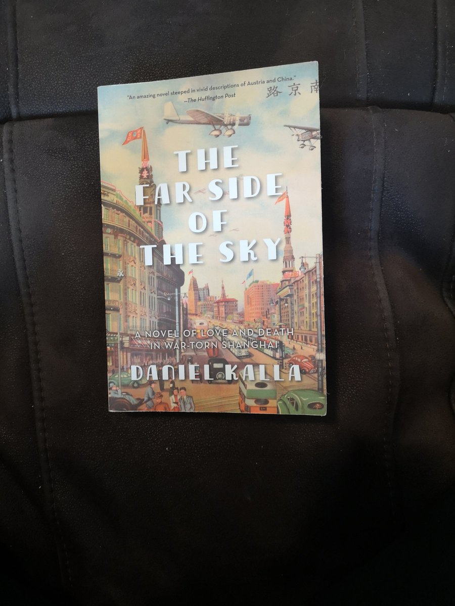 I am a big historical fiction fan and I liked going to to a different place during WWII. I didn't realize that many Jews fled to China. I did find that the story was missing something thoughThe Far Side of the Sky by Daniel Kalla .75