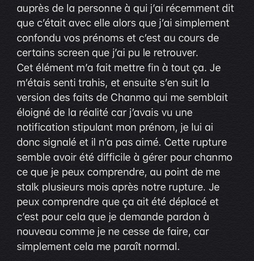 Screen 1 : son frère Screen 2 : le mec en question dont chanmo n’a « jamais entendu parlé » Tous les elle deviennent iel.