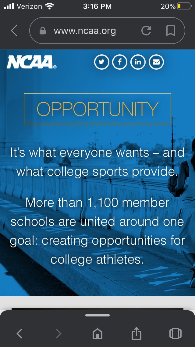 The NCAA knows this—it’s why they brand college sports as an “opportunity.” And I’d bet athletic drive and coach coercion are significant factors for some of these athletes and their decision to stay quiet and play through COVID.