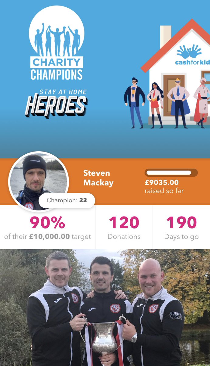 Now we are over £9,000!!! We are going to smash this £10k target  @mfrcashforkids <a href="/MorayFirthRadio/">MFR</a>