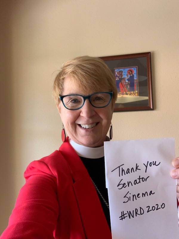 Thank you  @SenatorSinema,  @RepKirkpatrick,  @RepRubenGallego +  @RepDLesko for taking the time w/  @ELCA Bishop Hutterer to discuss how communities and congregations are eager and ready to welcome immigrants and refugees, no matter where they're from, in the spirit of Jesus Christ.