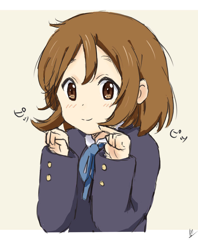 平沢唯 「朝のお絵かき

くるくるピッな唯

#けいおん 」|MA-2㌠のイラスト