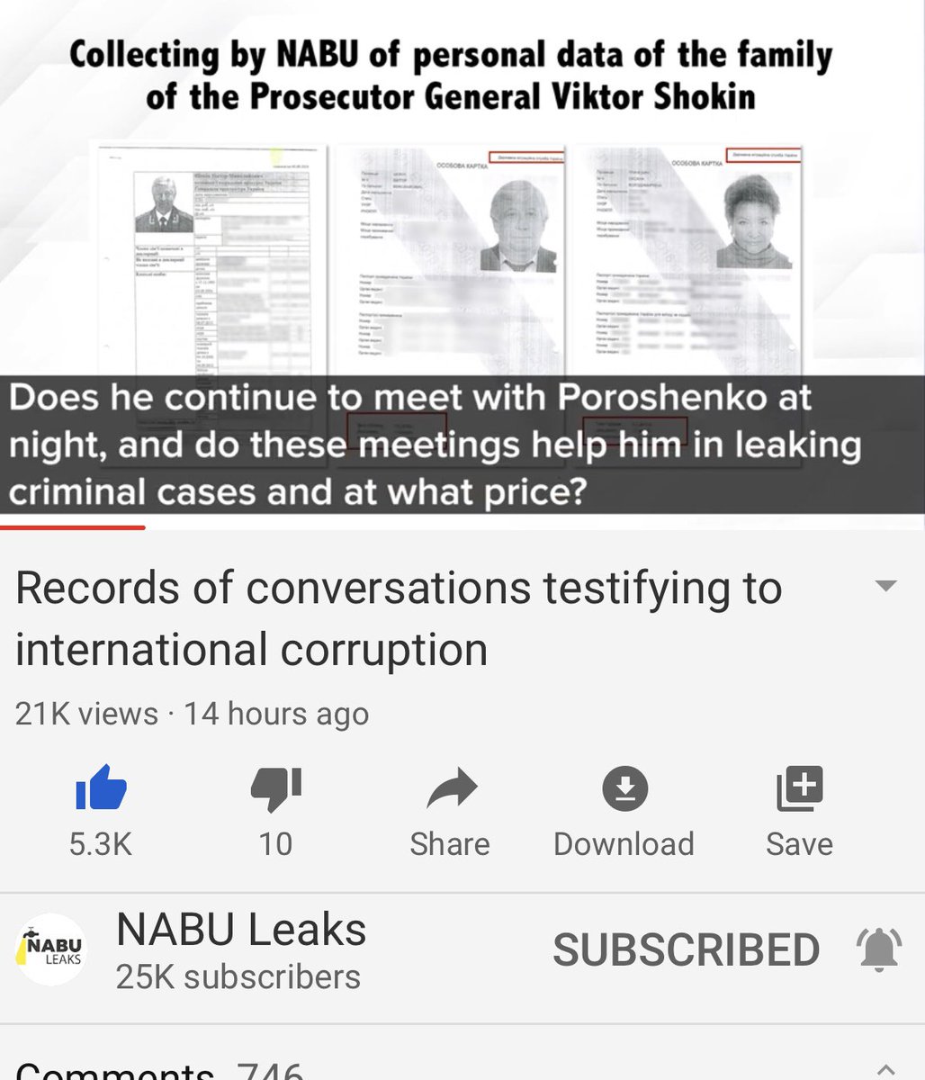 They know it was the Dems, et al, who put Shokins life in danger. They’d also like to speak to Sytnyk, wondering if he’s still hanging with Poroshenko, how much is he getting to leak info....