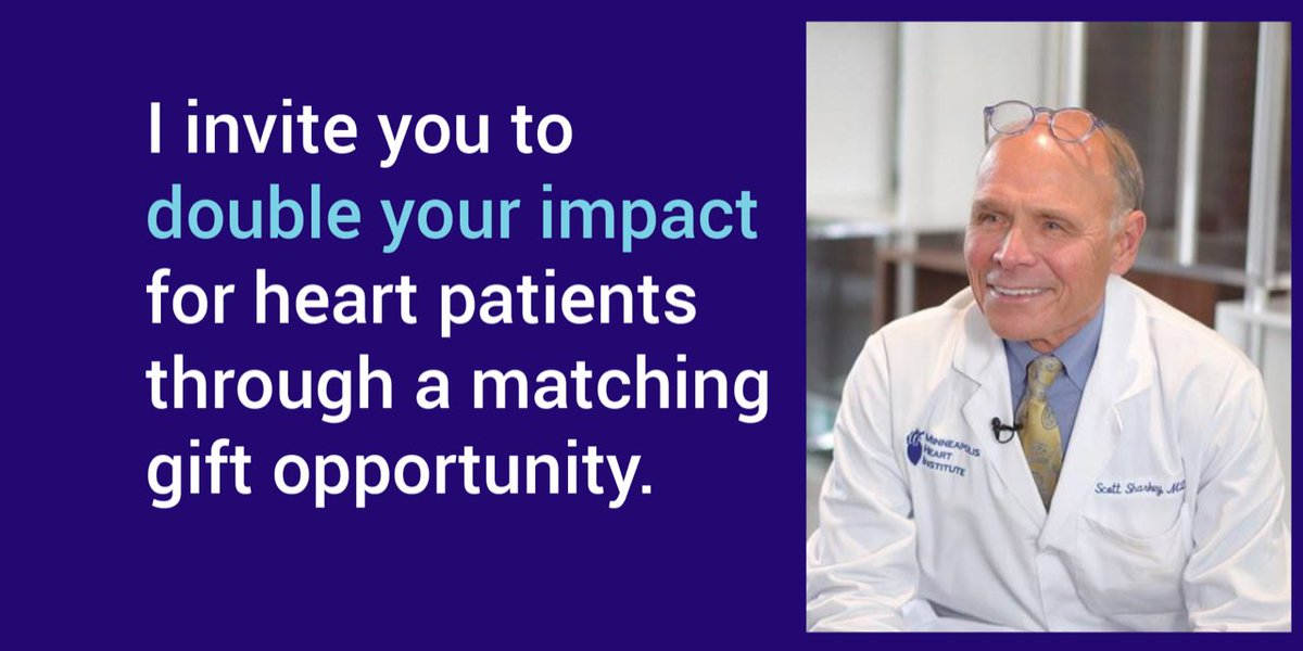 MHIF_Heart's tweet photo. A generous, anonymous donor has decided to make a lasting impact on innovative research at MHIF by matching donations dollar-for-dollar! Double your impact for #HeartRhythm and #HeartFailure patients: https://t.co/daKrCkSGAX https://t.co/LJ1g9Hlr0V