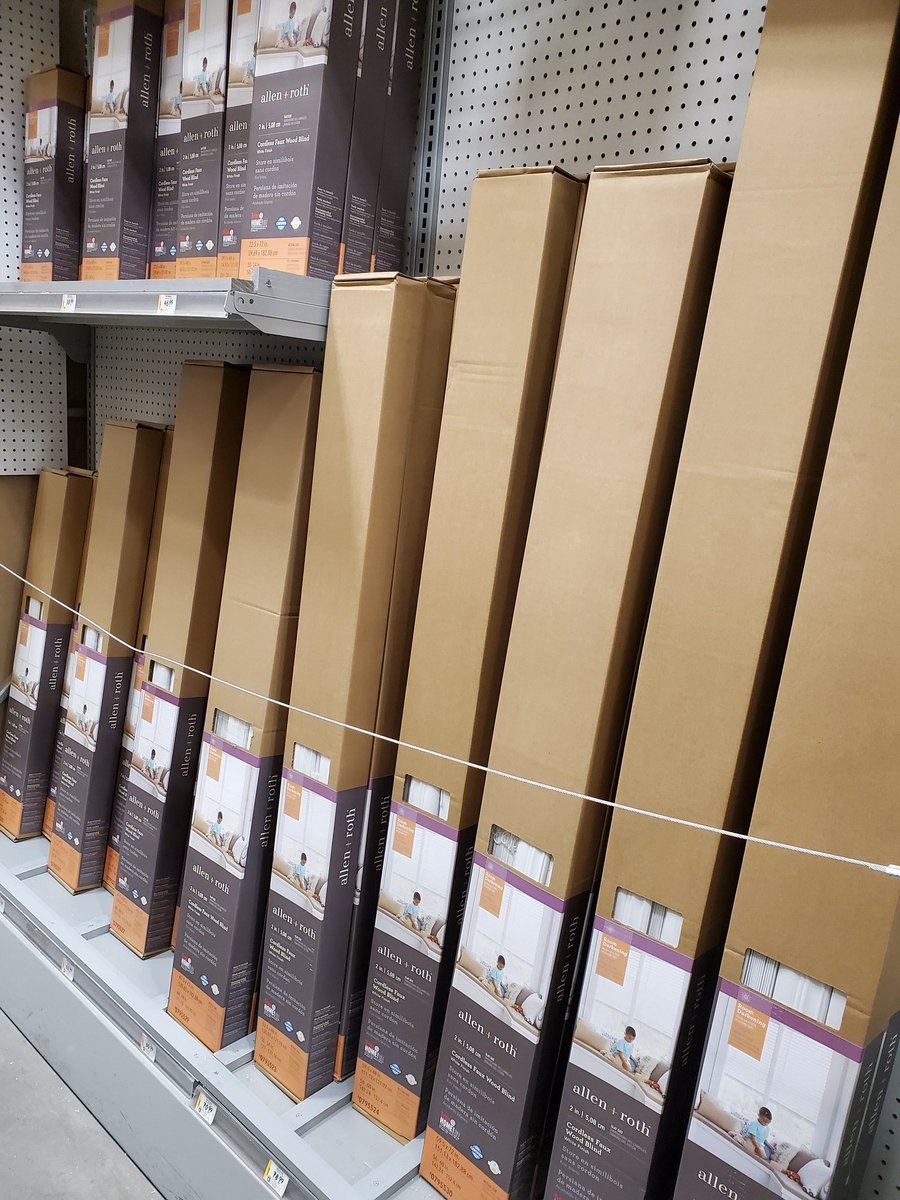 RonaHalifax's tweet photo. ☁️🛠 We have a brand new selection of cordless blinds! Easy to install and a wide range of sizes. 🏠☀️

#Halifax #Rona #Lowes #NorthEnd #DIY https://t.co/mUlAkg1sVS
