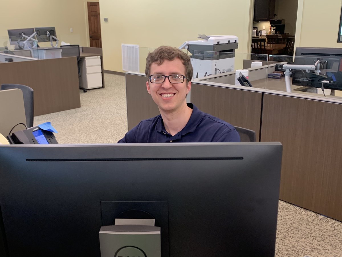 LLFreight's tweet image. Adam Maund began his career here at L&amp;amp;L three years today.  Adam excels as our Brokerage Development Analyst and we want to wish him a very happy 3rd Work Anniversary!!