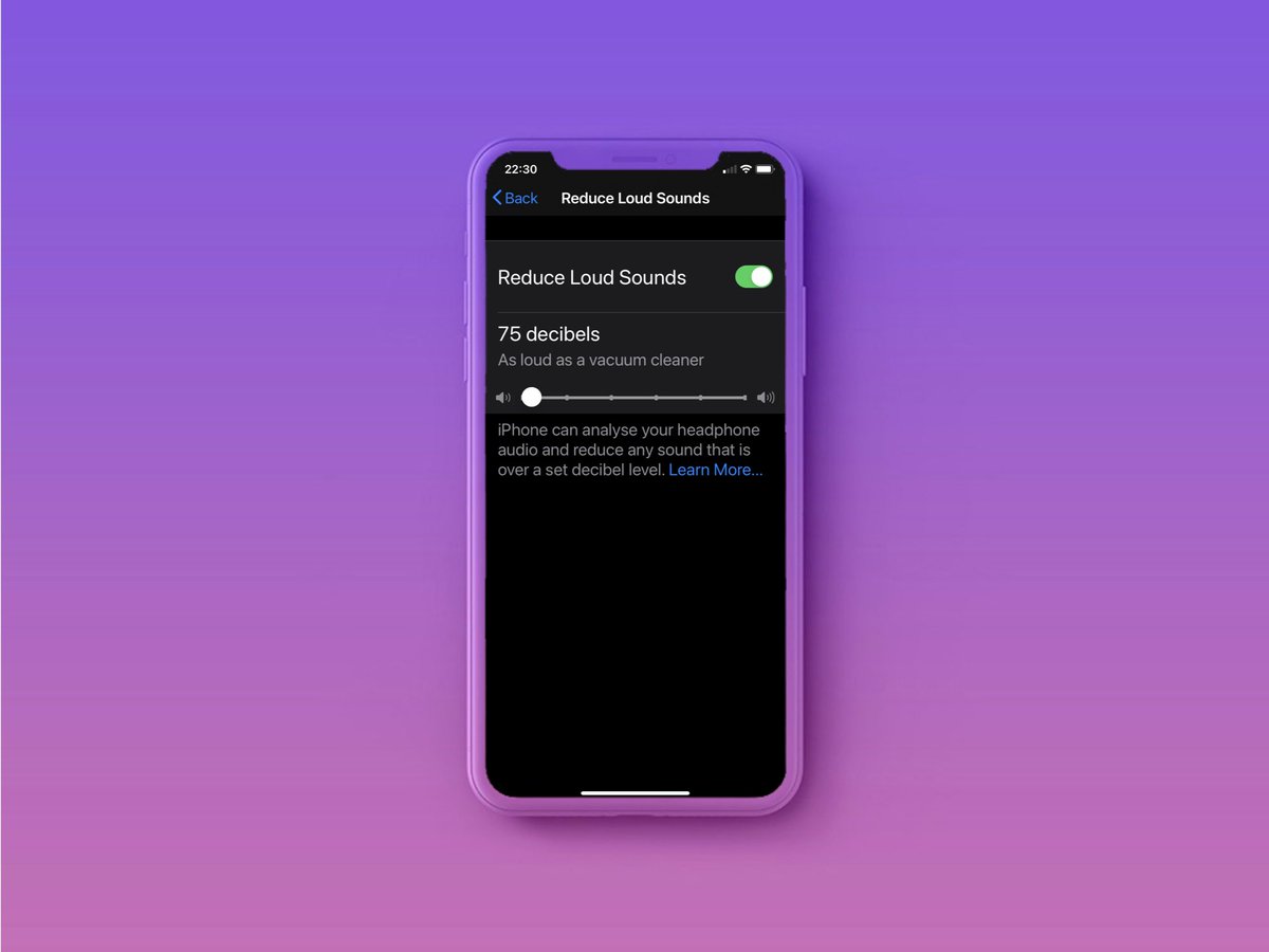 TheTechCloud_'s tweet image. In iOS 14, your iPhone is now able to evaluate your headphone audio and lessen any sound that is over a specific decibel level. 

#iOS14 #iOS14DevBeta1 #iOS14DevBeta #iOS