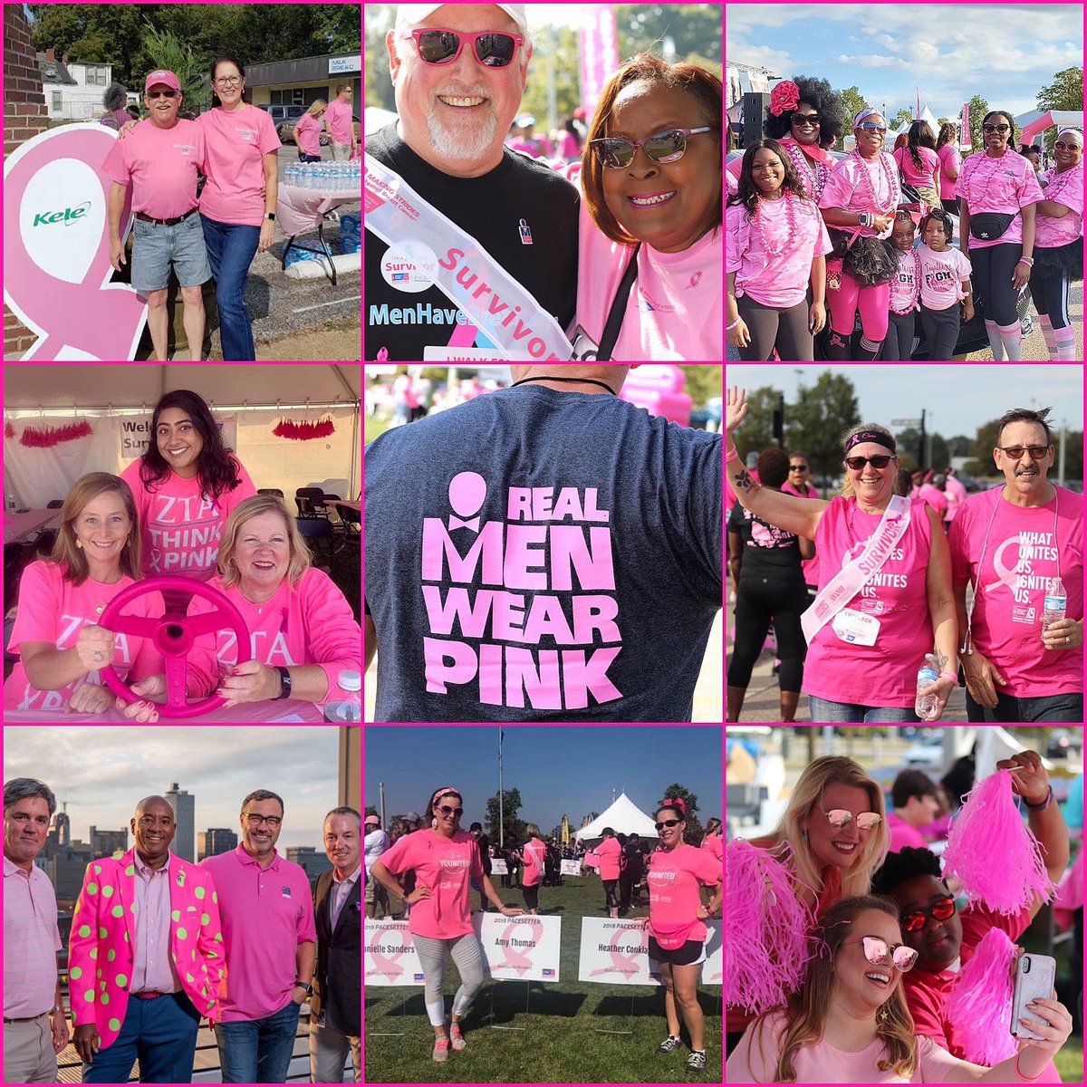 It’s National PINK day 💕 and we can’t think of a better way to celebrate than to sign up for Making Strides 2020! To learn about how you can join the pink fight against breast cancer, visit MakingStridesWalk.org/MemphisTN! 
#pinkpassion #pinkday #realmenwearpink #memphisstrides