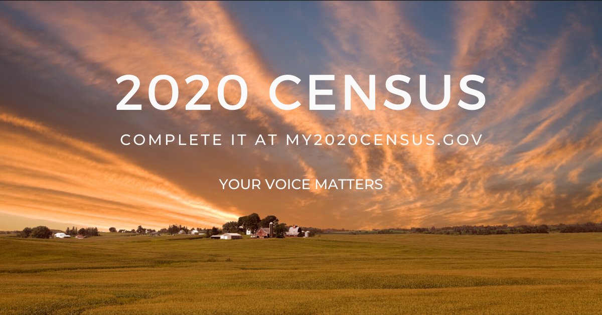 RepFinkenauer's tweet photo. What's at stake in #Census2020?
- Over $1 trillion in federal funding
- Allocation of Congressional seats 
- Countless policy and business decisions made based on Census data https://t.co/CCn32nBHJL
#WhyCensusMatters #2020Census #IA01 https://t.co/EmhCdHqNoY