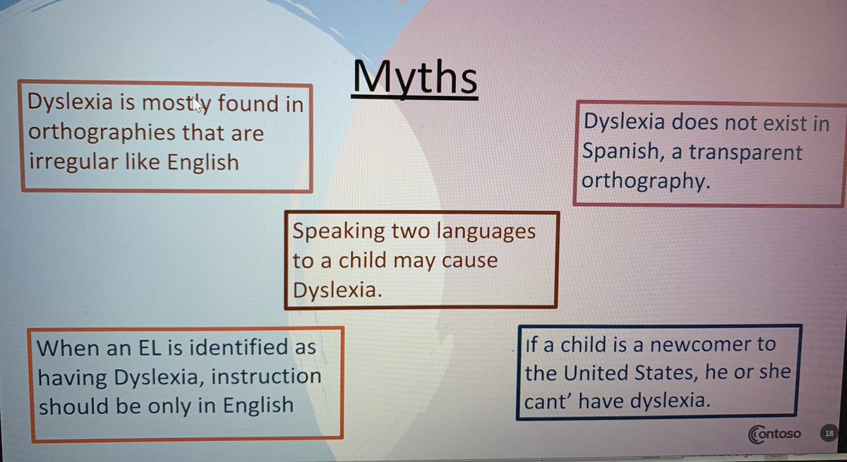 RISD_EBs's tweet image. Great session about improving the academic progress and identification of ELs with dyslexia. #R10PowerOfUnity #rockwallels