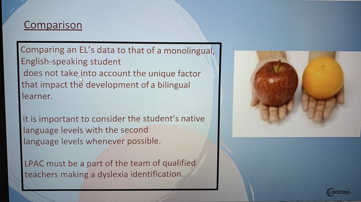 RISD_EBs's tweet image. Great session about improving the academic progress and identification of ELs with dyslexia. #R10PowerOfUnity #rockwallels