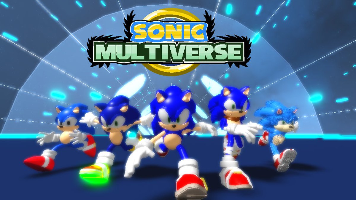 Sonic Multiverse Rblxsonicgame Twitter - how to make a sonic game in roblox