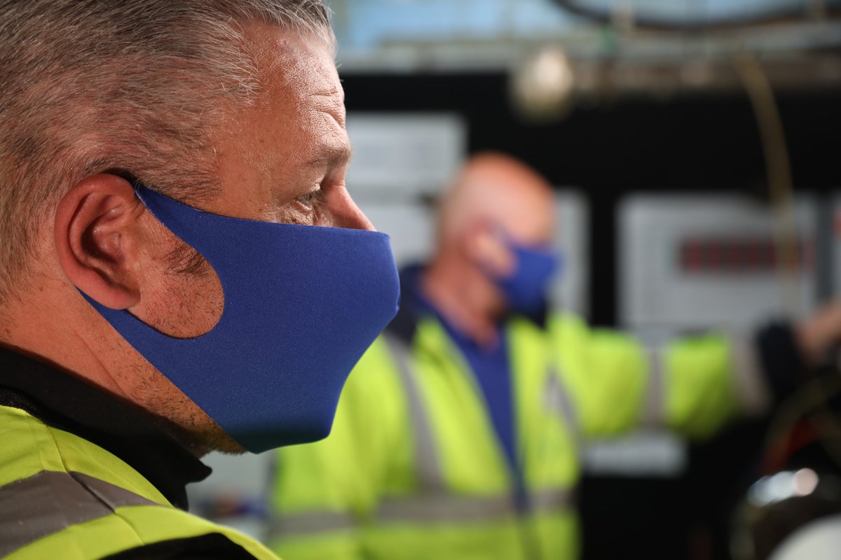 IanWRobb's tweet image. Face coverings are mandatory on UK public transport. As social distancing reduces to 1m, we may need face coverings in public places and meetings. The Vita Group has provided all its employees with its newest innovation – Vita Shield face covering vitashield@thevitagroup.com
