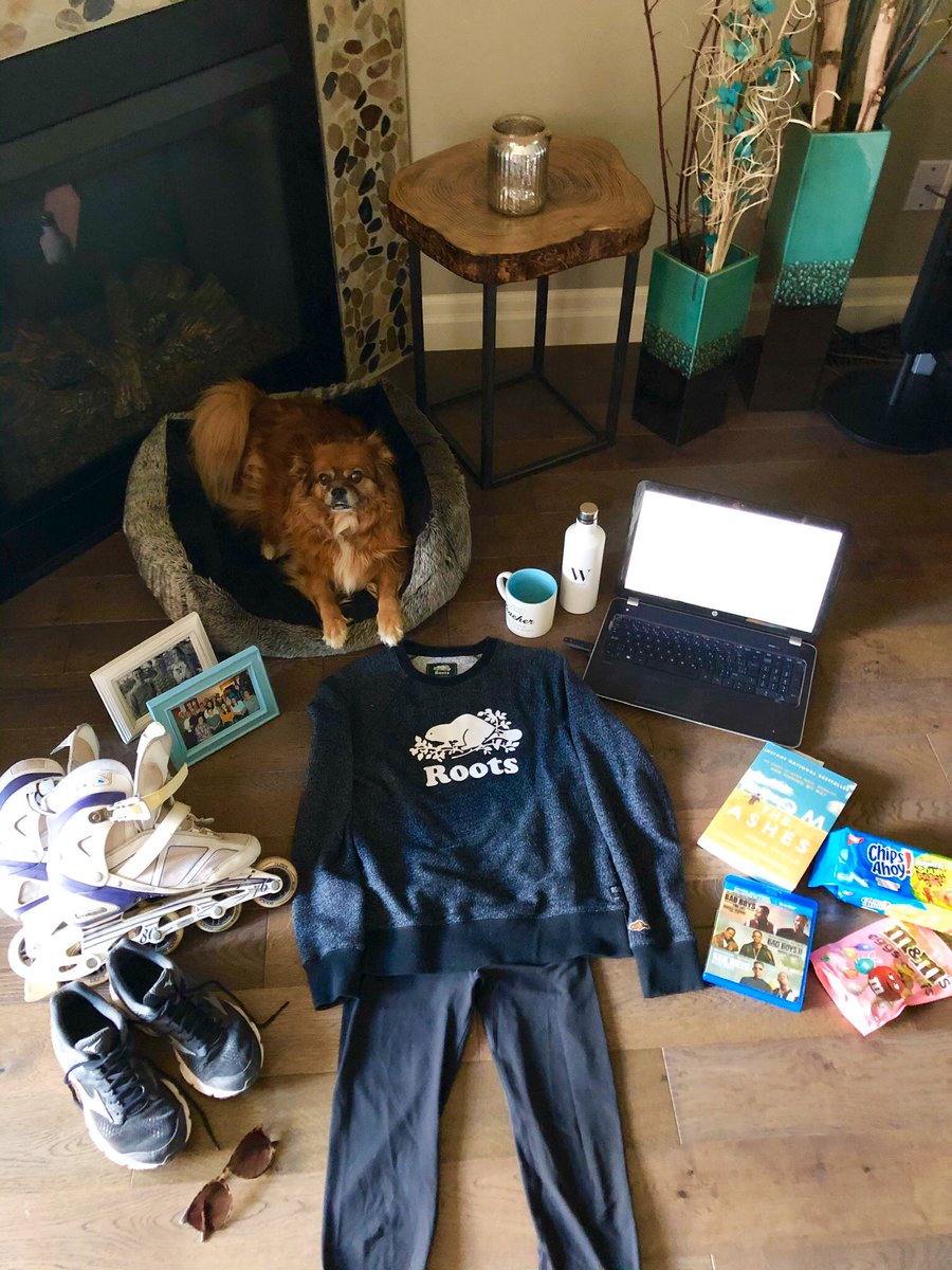 Love our #virtuallearningportraits inspired by Gregg Segal! Students were asked to collect items that were important to them over the course of learning at home. <a href="/JChambersTVDSB/">Jack Chambers PS</a> #DistanceLearning