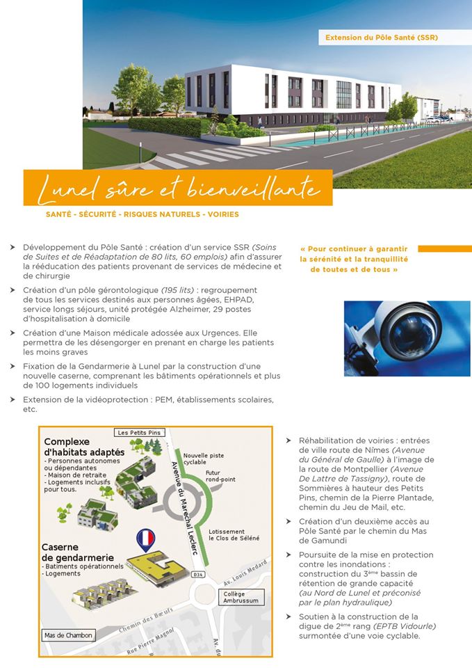 CArnaud2020's tweet photo. Retrouvez notre programme par thème (4/8)
Lunel #Sure &amp; #Bienveillante
Extension du #Pôle #Santé (SSR), nouvelle #Caserne de #Gendarmerie, etc.
Lunel #Active et #Solidaire
#Logements pour tous, #résidences #étudiantes, etc.
Le 28 juin votez #BVL !
👉Cliquez sur les images https://t.co/mijJSDzklW