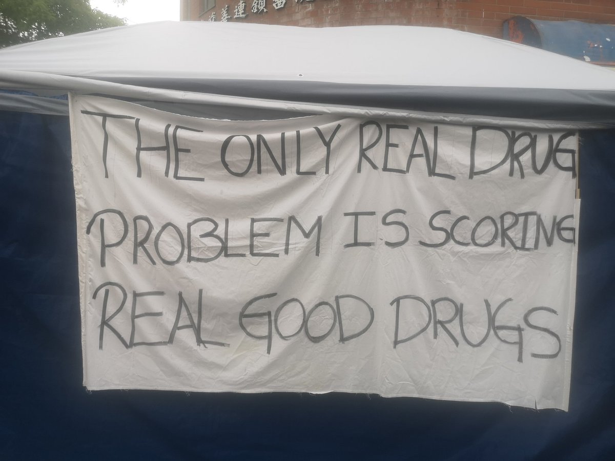 metroclown's tweet photo. Relatable. We all do #drugs of some kind, so let's make sure everyone can play safe! #safesupply #druguserliberationfront #vandu #vancouver #bcpoli #bcnews https://t.co/emBgymVSZ7