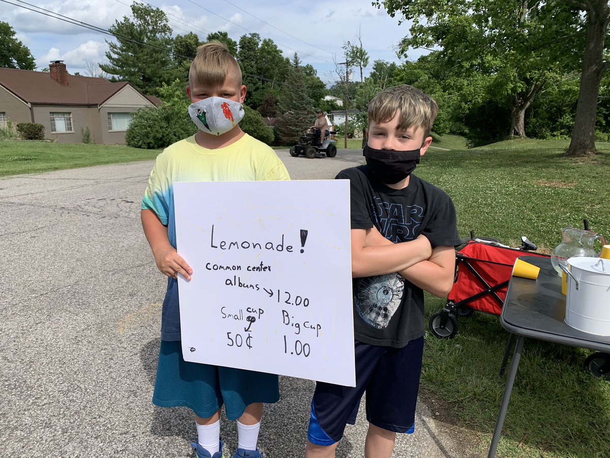 emily_a_smith's tweet image. Lemonade stand-ing 2020 style @Common_Center