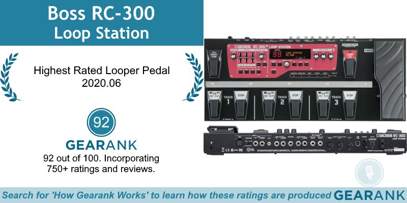 GearankMI's tweet photo. The Boss RC-300 Loop Station is the Highest Rated Looper Pedal:
https://t.co/TDNqJaE7KG
#Boss #BossRC300 #RC300 #LooperPedal #LooperPedals #LoopPedal #LoopPedals #Looper @BossFX_US https://t.co/Niuw2xjvqV