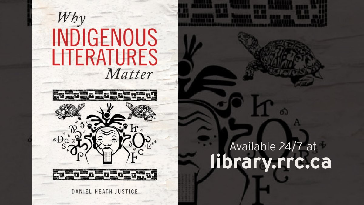 RRCLibrary's tweet image. TODAY'S FEATURE
A book about Indigenous literatures, which underscores their significance to Indigenous peoples in the realm of the political, the creative, and the intellectual.

Link to e-book: bit.ly/Why-Indigenous…

#IndigenousHistoryMonth #IndigenousLiteratures #RRCFeature
