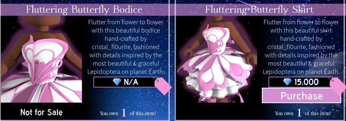 Royale High On Twitter Rh Update 6 23 20 The Full Fluttering Butterfly Set Collection Has Been Released It Now Includes Sleeves That Are Locked Away In A Chest Underwater And Shoes - roblox not working royale high