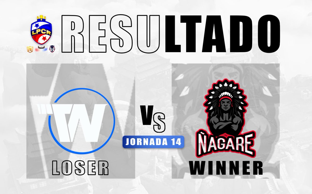 #LPCR2 | RESULTADO

🎖| @TeamWinners507 1️⃣ 🆚2️⃣ <a href="/NagaresTeam/">Team Ñagares® 🇵🇦</a>