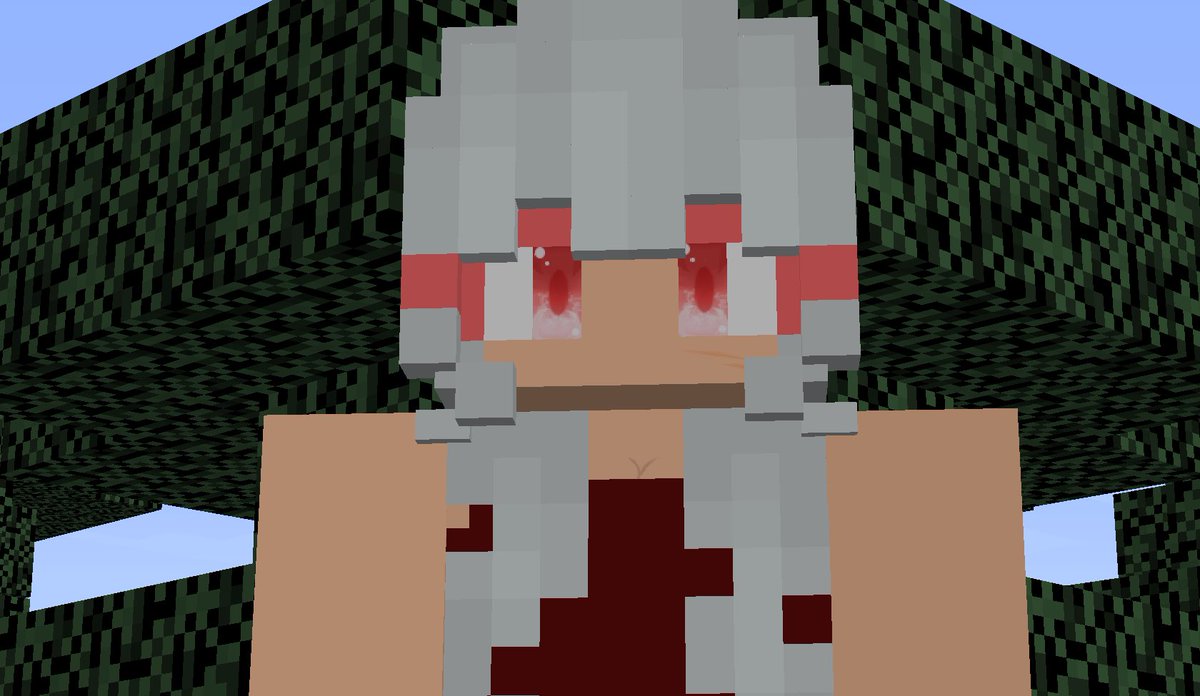 nikkisimmerz's tweet photo. My avatar Oc is completed. The dress has been somewhat in symmetry? I tried my best lol. [Tried making her unique] #minecraft #minecrafthd #minecraftoc #avatar https://t.co/yEw8o1dpK1