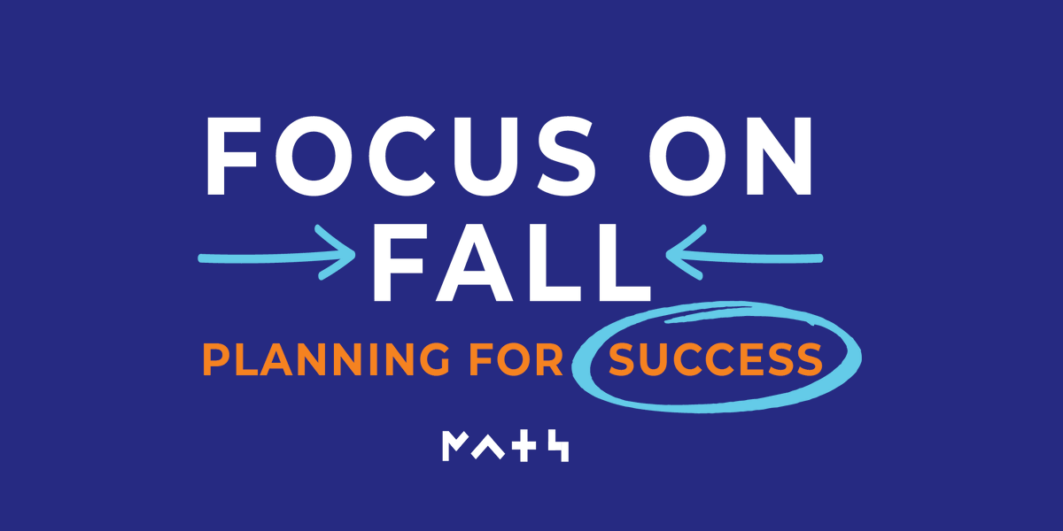mathinstitutewi's tweet photo. This fall, more than ever, it’s important for students to reason and wrestle with on-grade-level tasks and activities. Join us for "Focus on Fall" and develop a plan to engage students successfully in grade-level work. https://t.co/83kdZa9hfn #iteachmath #mathinstwi https://t.co/a4yDqG5zKR